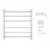 Heated Towel Rack - 6 Bars - 674Hx620Wx120D - NZHZNY-S-06 - Chrome